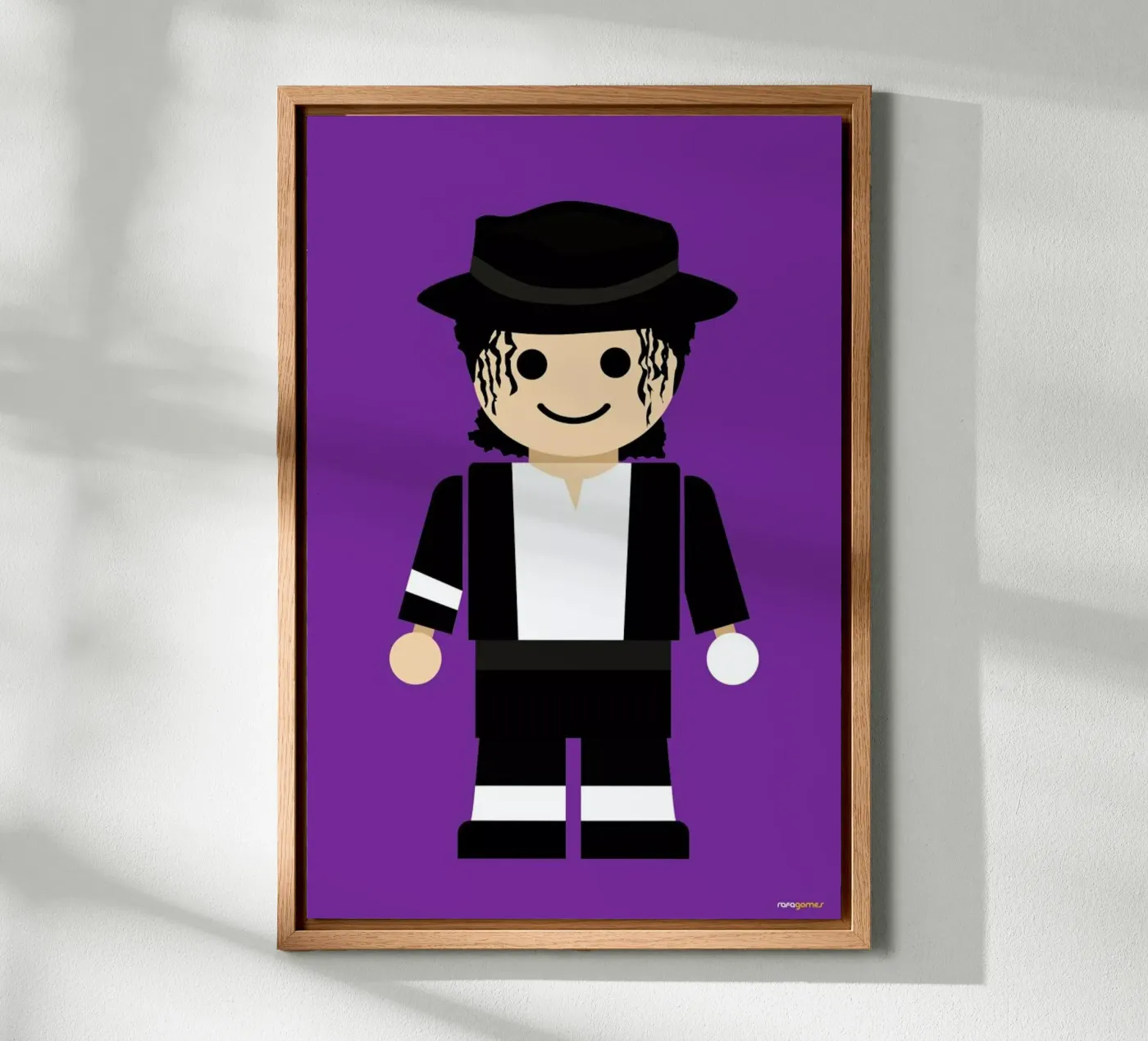 Michael Jackson Toy tela da Rafa Gomes