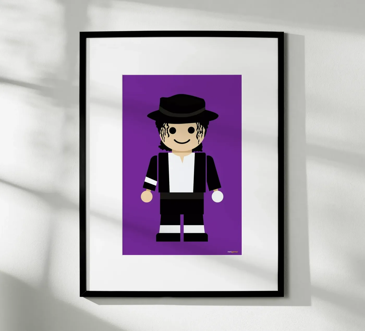 Michael Jackson Toy poster van Rafa Gomes