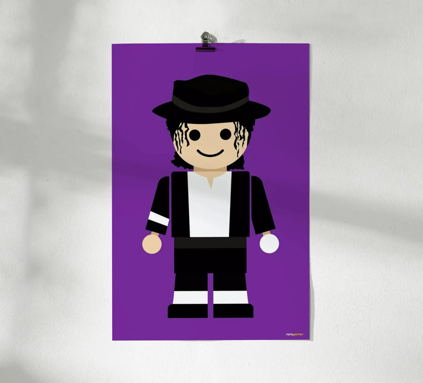 Michael Jackson Toy poster van Rafa Gomes
