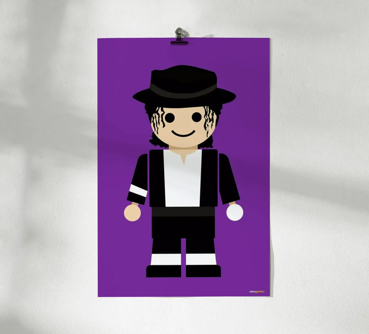 Michael Jackson Toy poster da Rafa Gomes