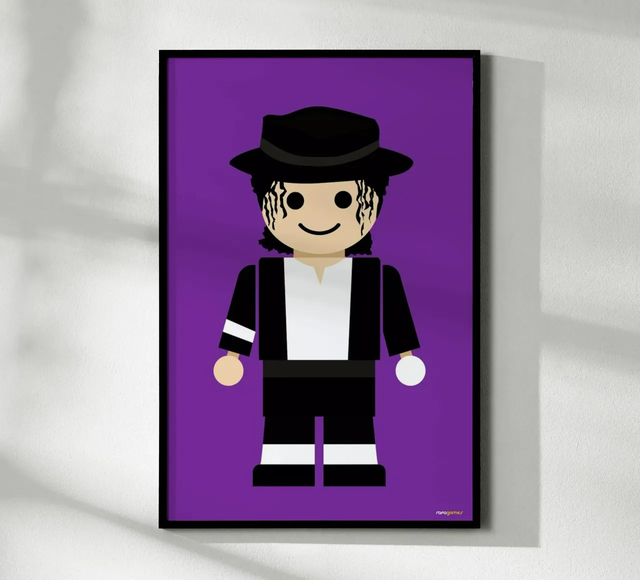 Michael Jackson Toy carta hahnemühle da Rafa Gomes