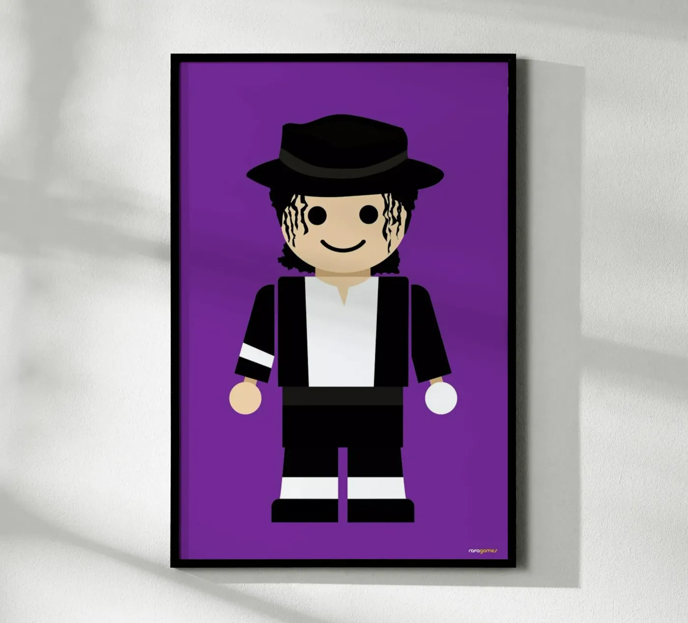 Michael Jackson Toy poster van Rafa Gomes