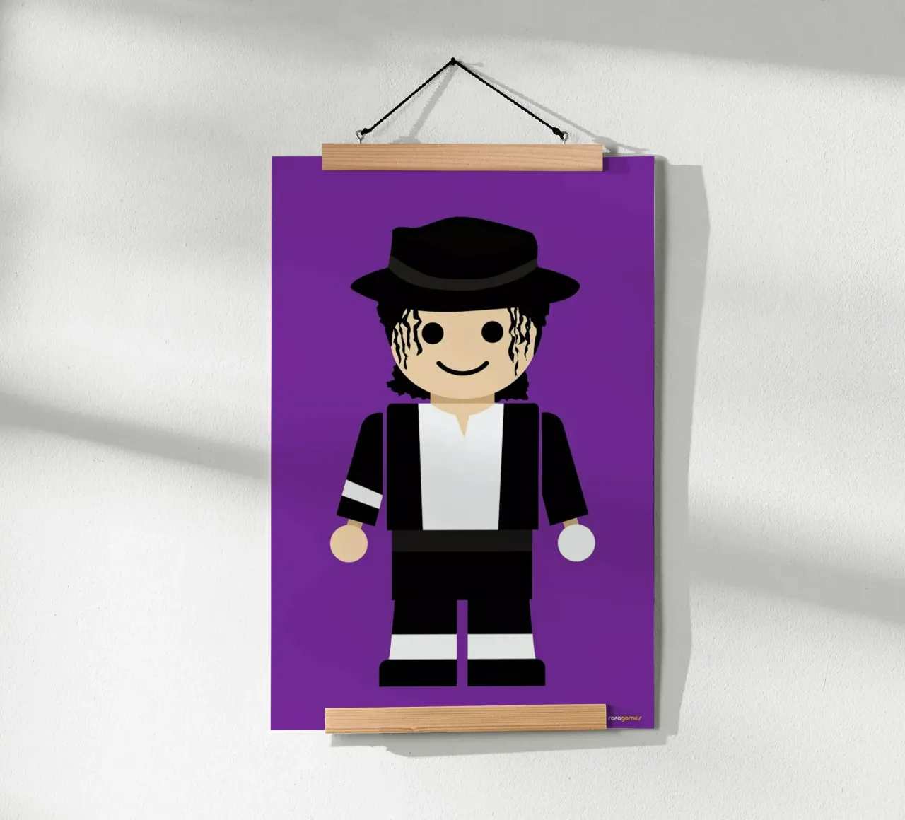 Michael Jackson Toy poster da Rafa Gomes