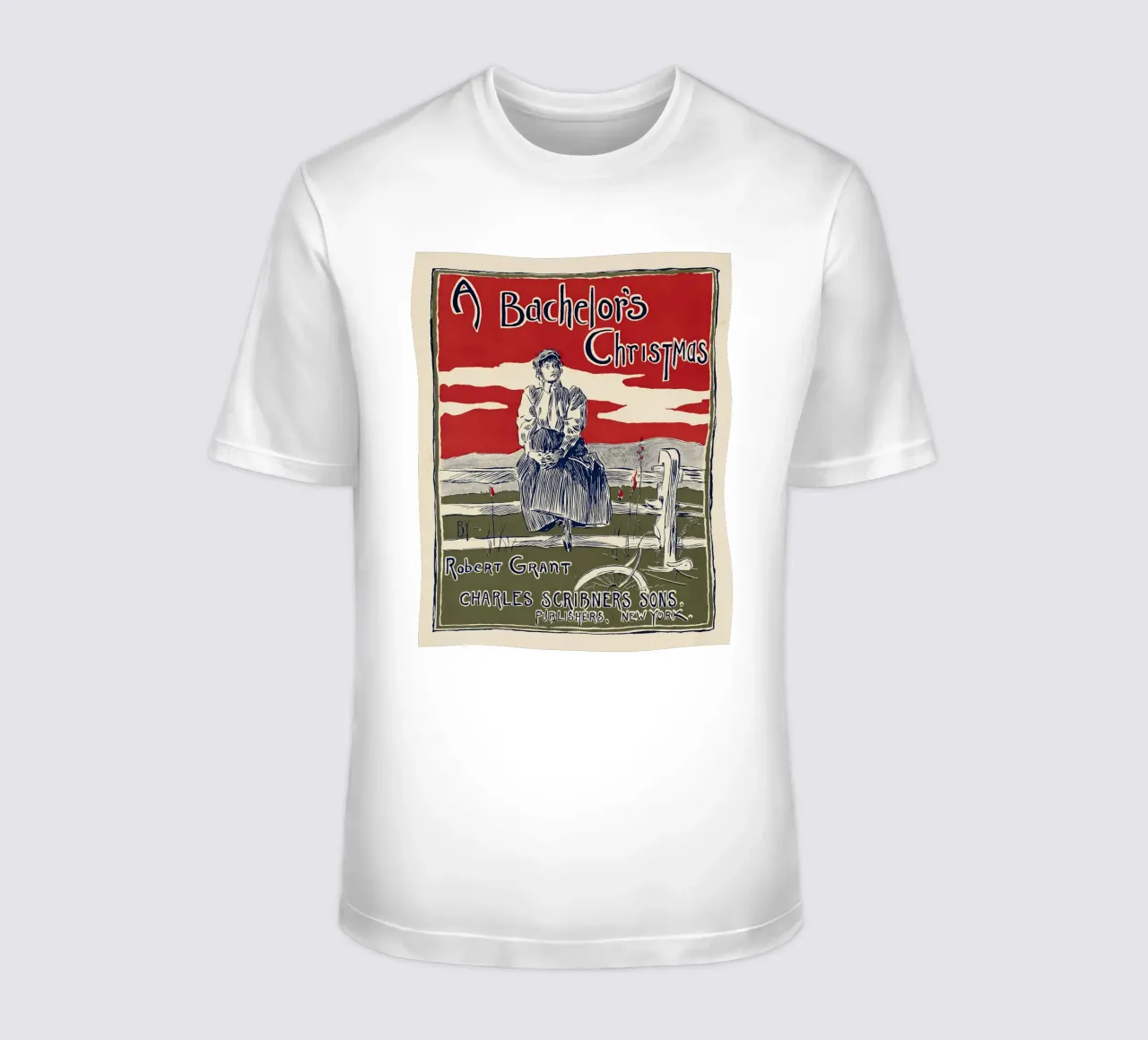 Poster d'epoca, Un Natale da scapolo t-shirt da Vintage Gems