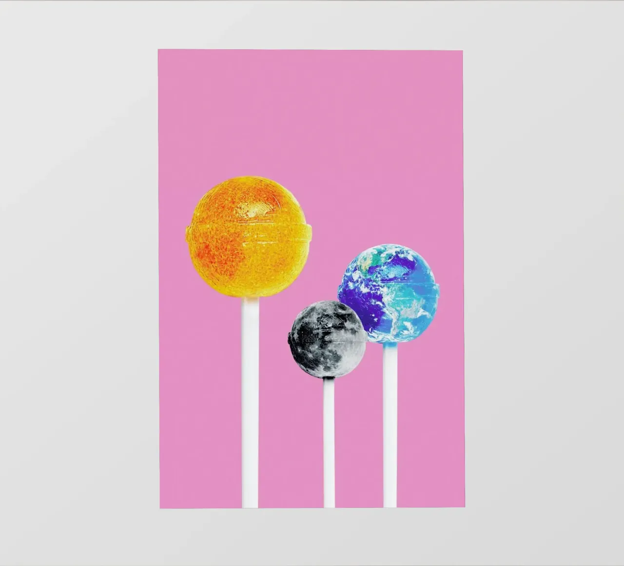 Lollipops telo in pvc da Jonas Loose