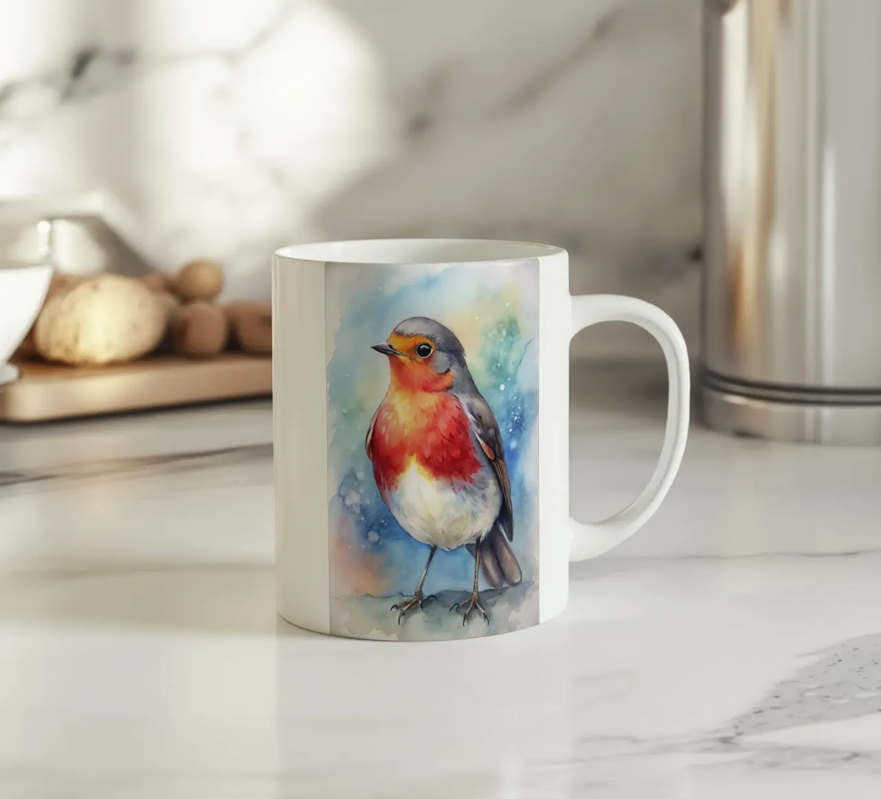 Un uccello elegante tazza in ceramica da ARTVI-SHOP