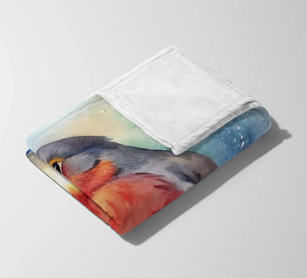 Un uccello elegante coperta in pile da 🎁 ARTVI-SHOP