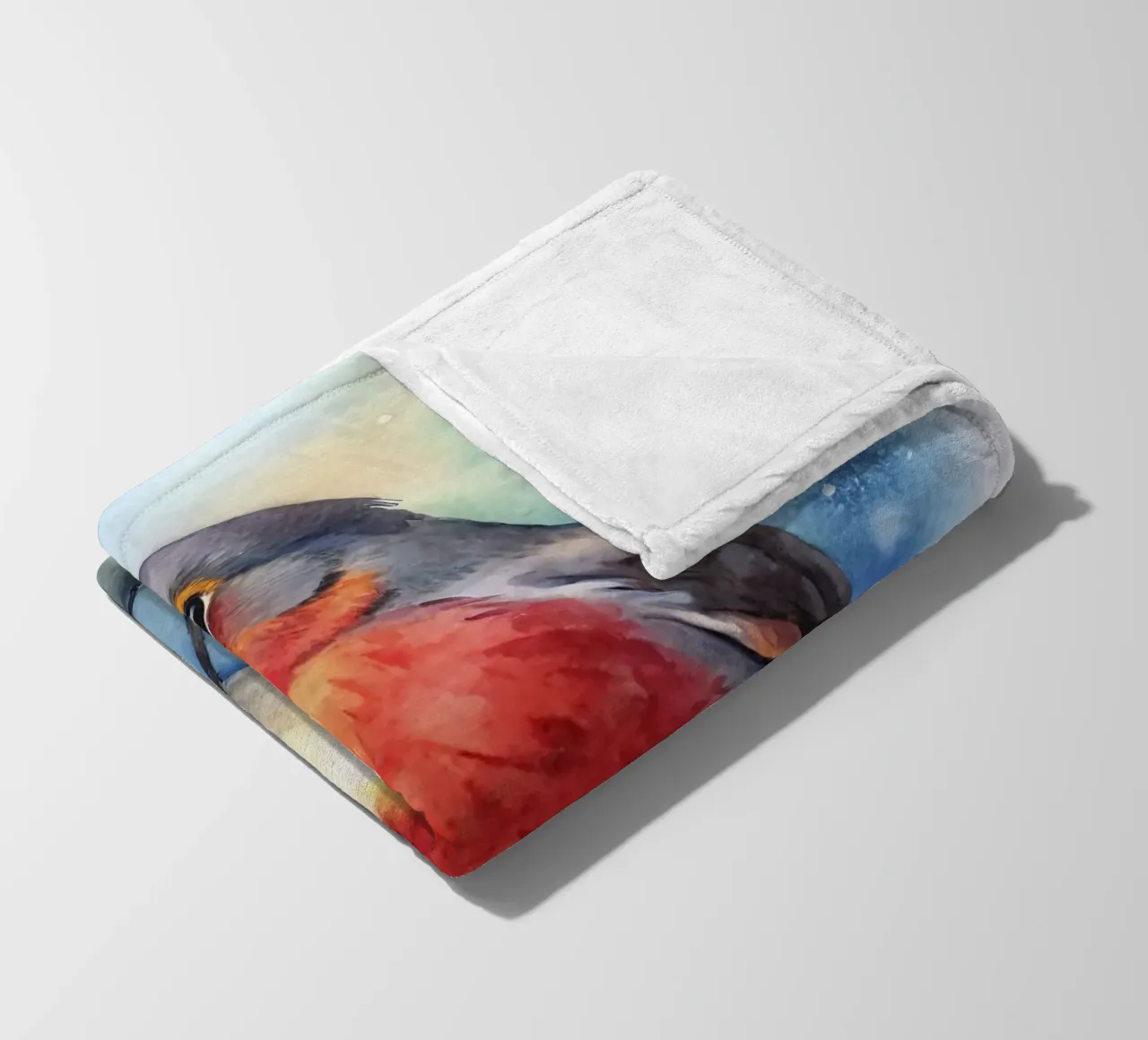 Un uccello elegante coperta in pile da 🎁 ARTVI-SHOP