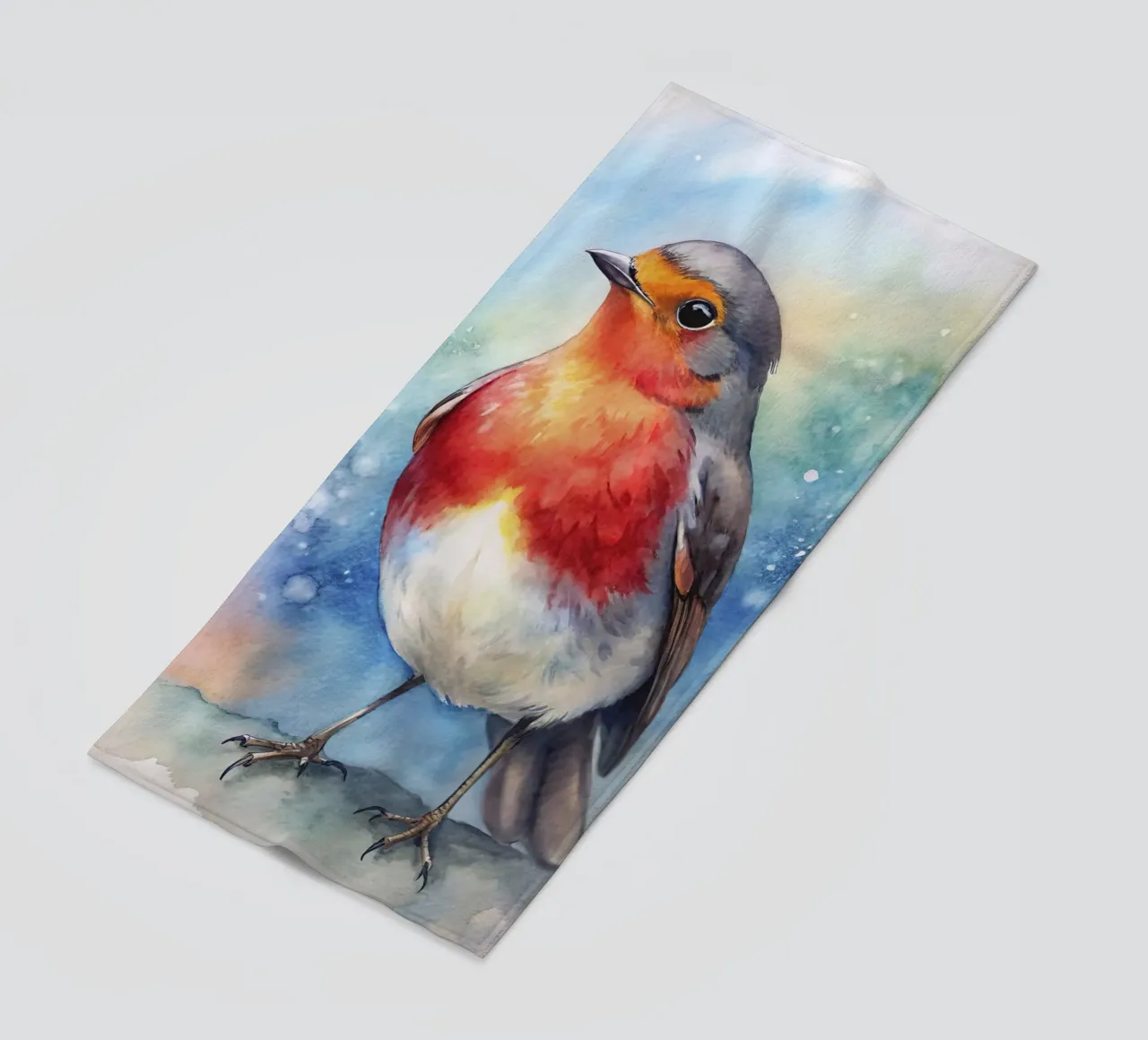 Un uccello elegante telo mare da 🎁 ARTVI-SHOP