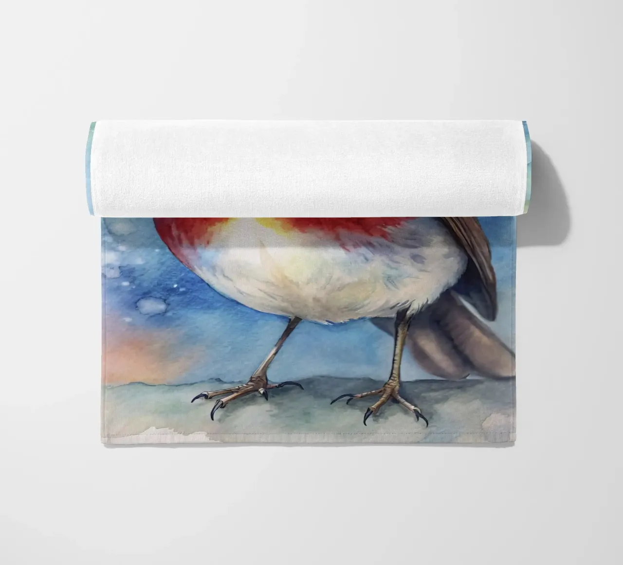 Un uccello elegante telo mare da 🎁 ARTVI-SHOP