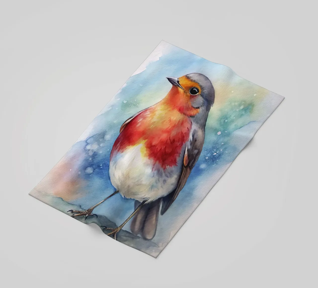 Un uccello elegante telo mare da 🎁 ARTVI-SHOP