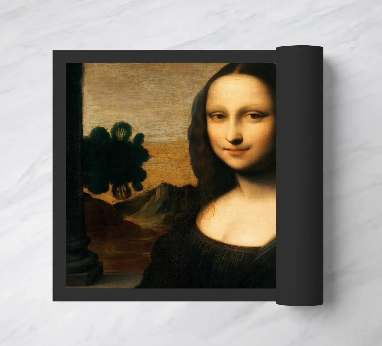 Leonardo Da Vinci - Monna Lisa di Isleworth zerbino da Timeless Artworks