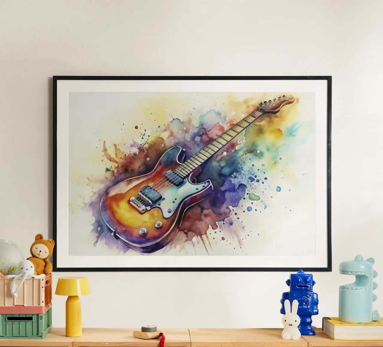 E-Gitarre Poster von 🎁 ARTVI-SHOP