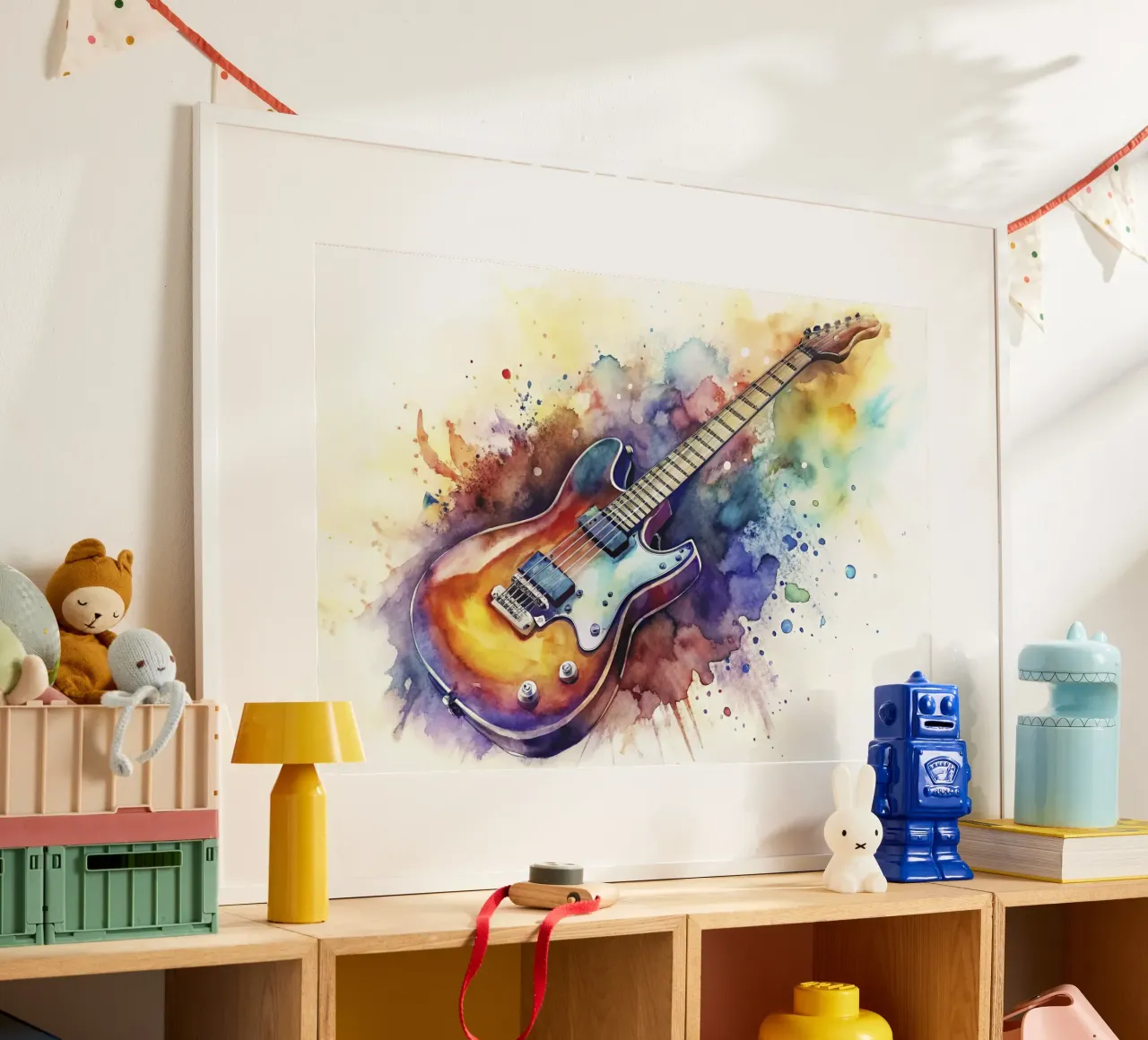 E-Gitarre Poster von 🎁 ARTVI-SHOP