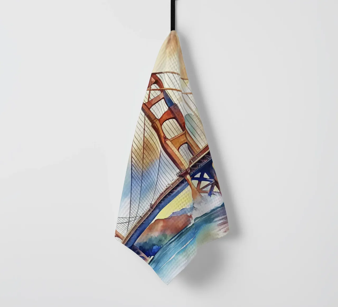 Il ponte di San Francisco canovaccio da cucina da 🎁 ARTVI-SHOP