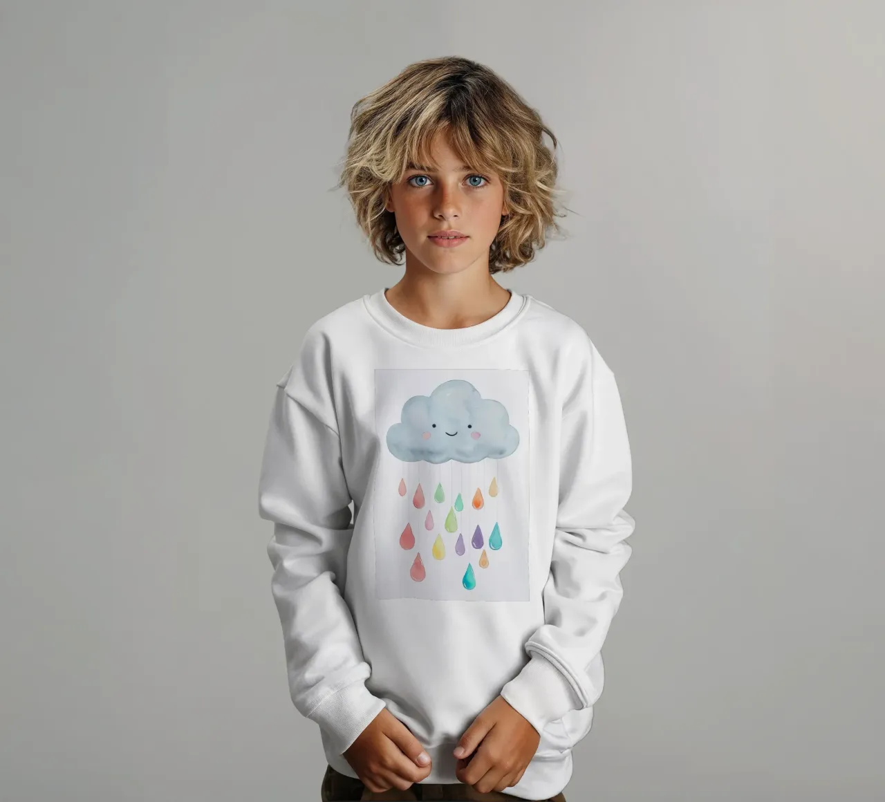nuvola per bambini felpa bambino da 🎁 ARTVI-SHOP