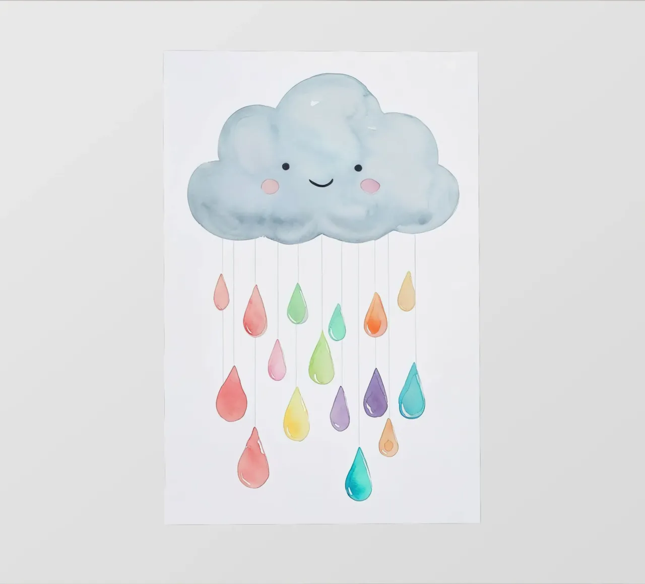 children's cloud photo wallpaper by 🎁 ARTVI-SHOP