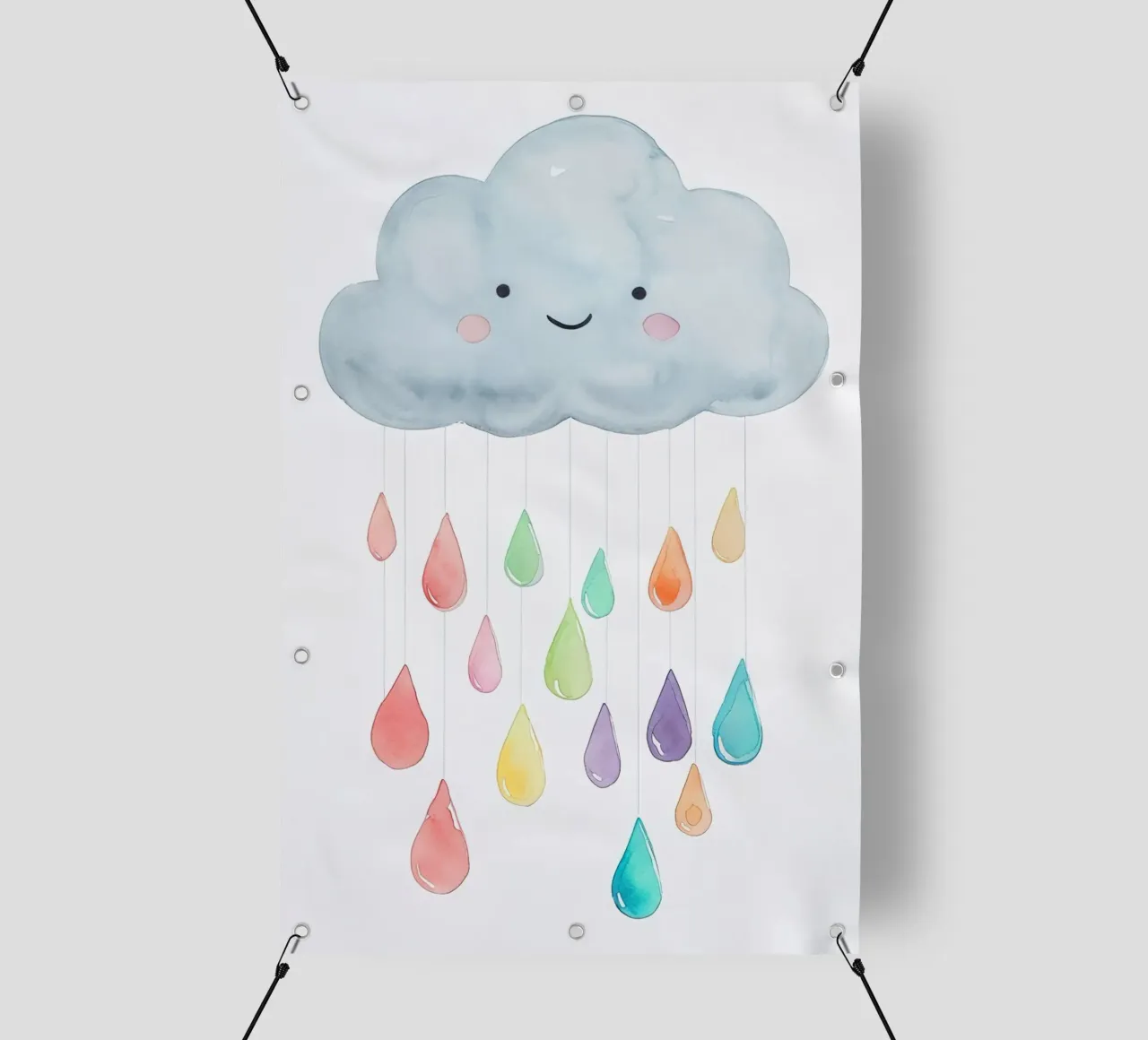 nuvola per bambini telo in pvc da 🎁 ARTVI-SHOP