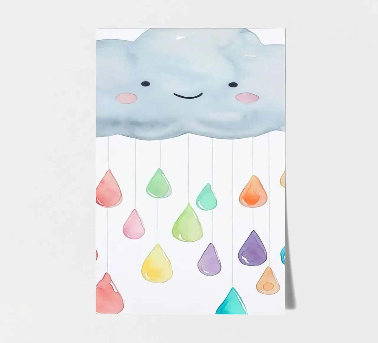 children's cloud sticker sheet by 🎁 NOBELART