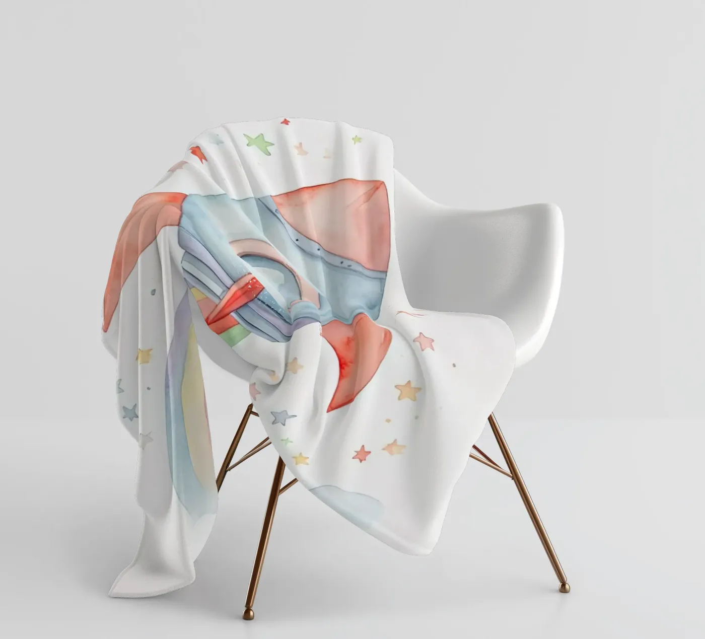 Razzo coperta in pile da 🎁 NOBELART