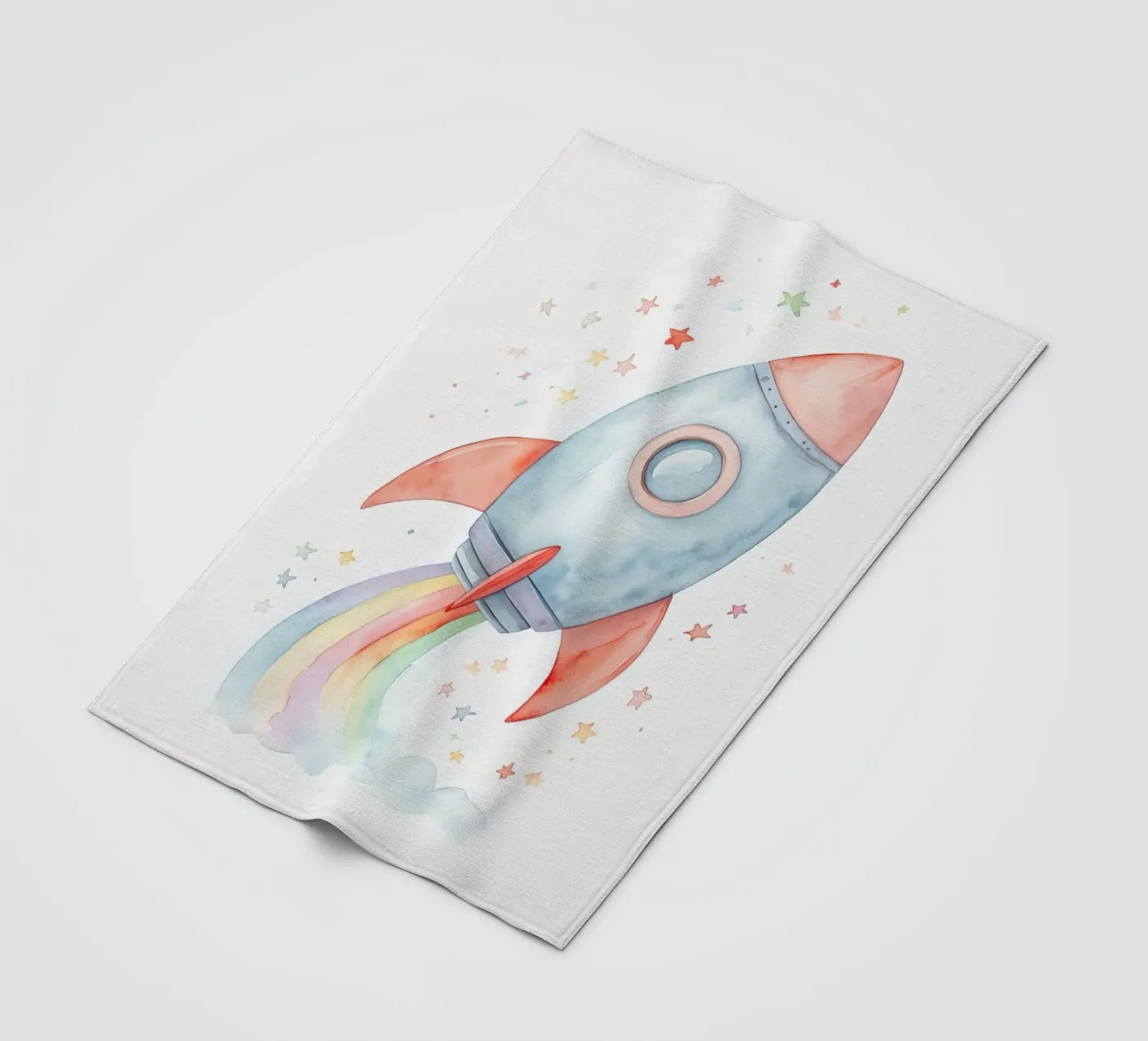 Razzo coperta in pile da 🎁 NOBELART