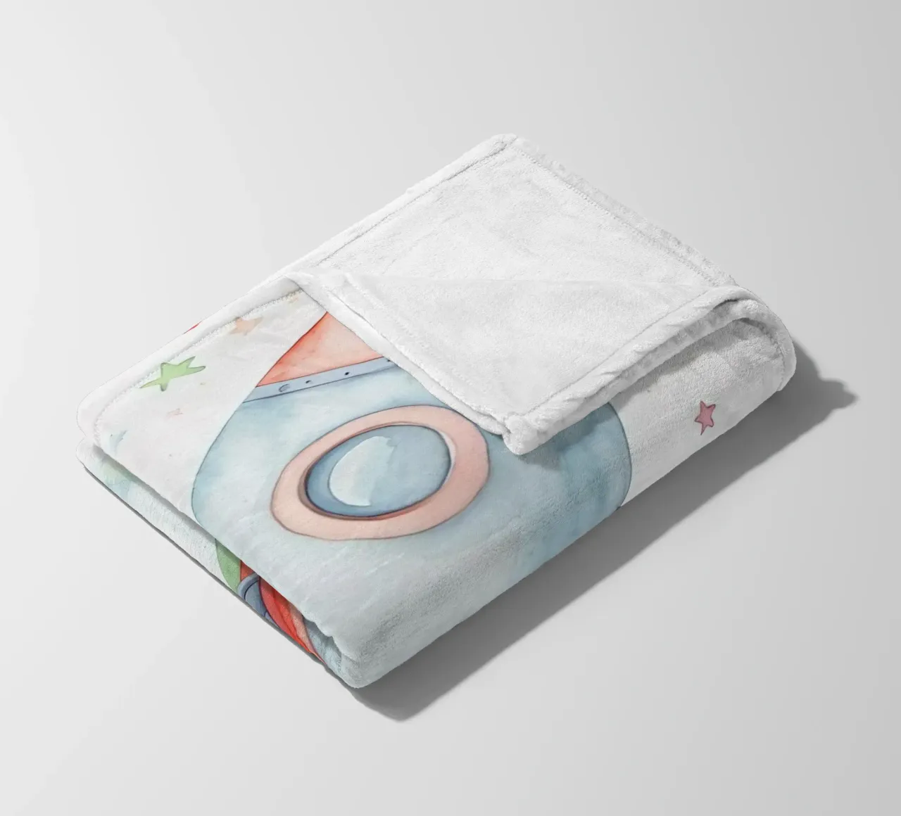 Rocket fleece blanket by 🎁 ARTVI-SHOP