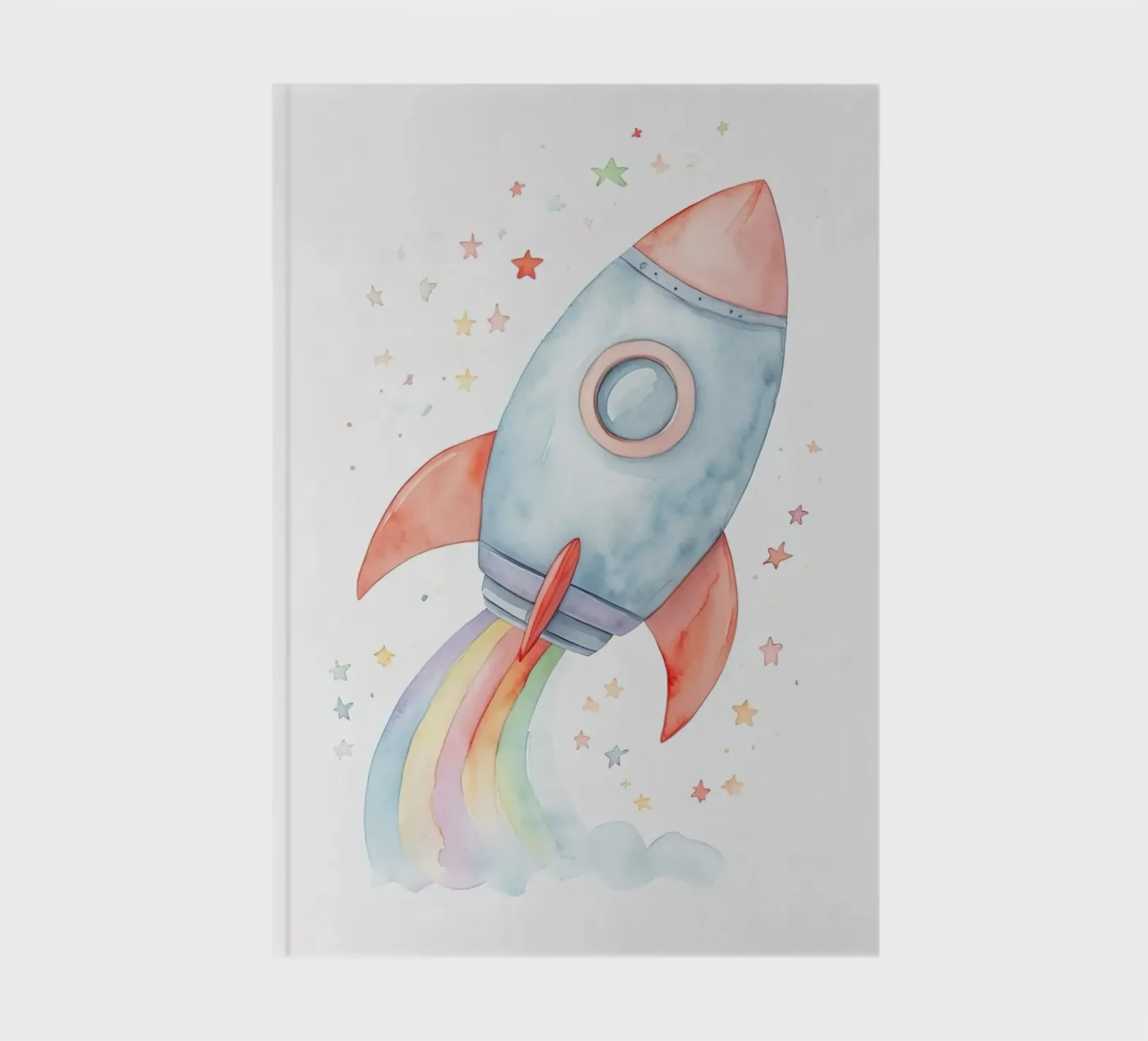 Rocket notebook by 🎁 NOBELART