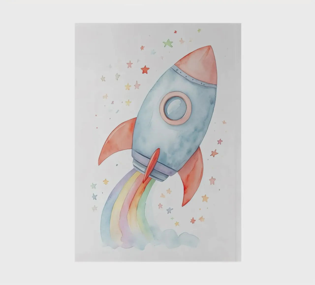 Rocket notebook by 🎁 ARTVI-SHOP