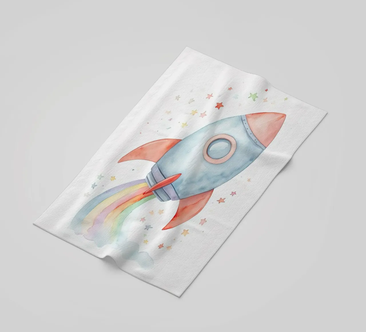 Rocket beach towel by 🎁 NOBELART