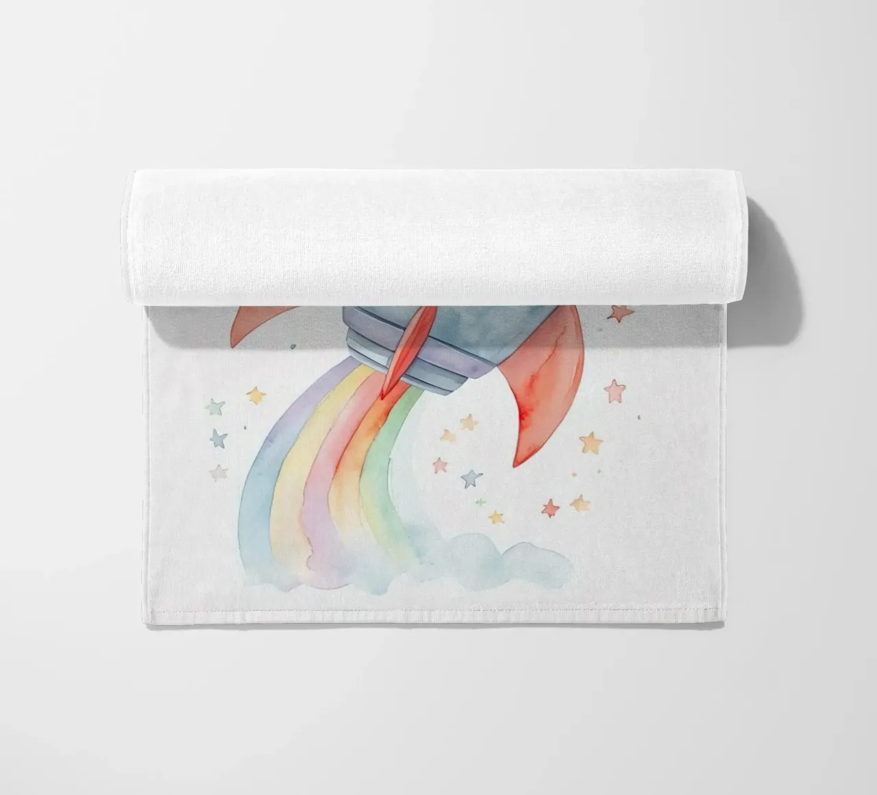 Rocket beach towel by 🎁 NOBELART