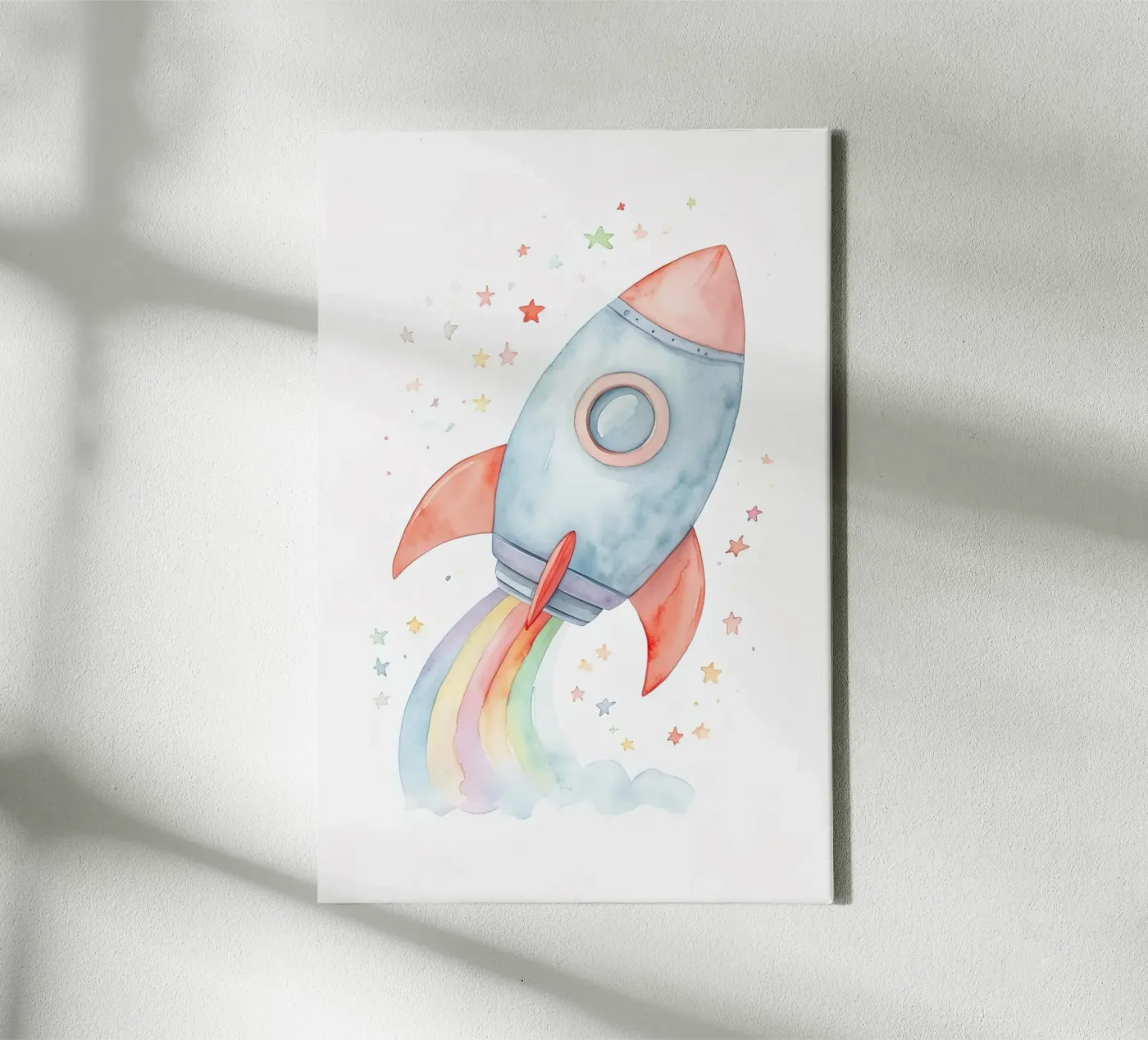 Rocket canvas by 🎁 NOBELART