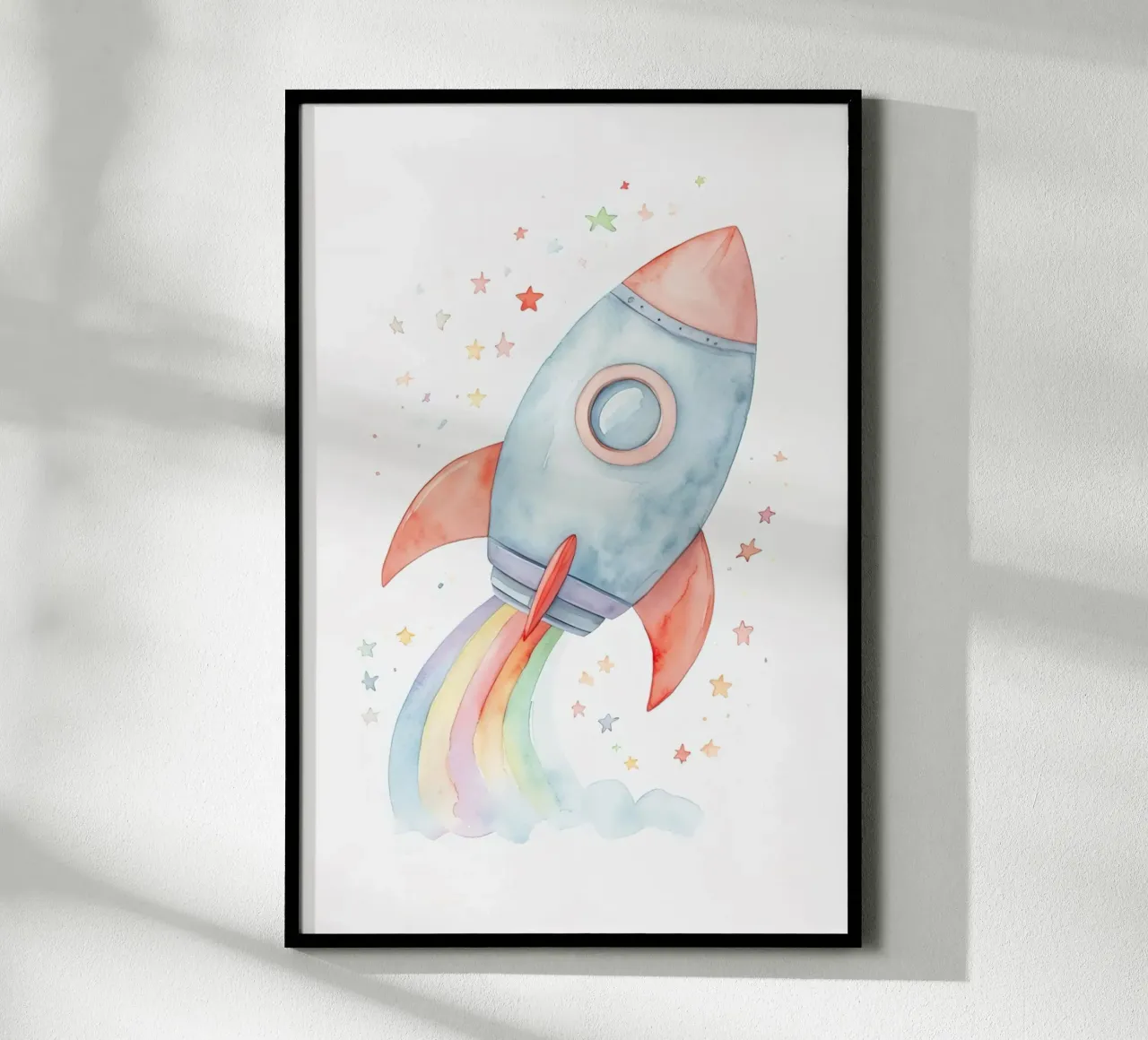 Rocket poster by 🎁 NOBELART