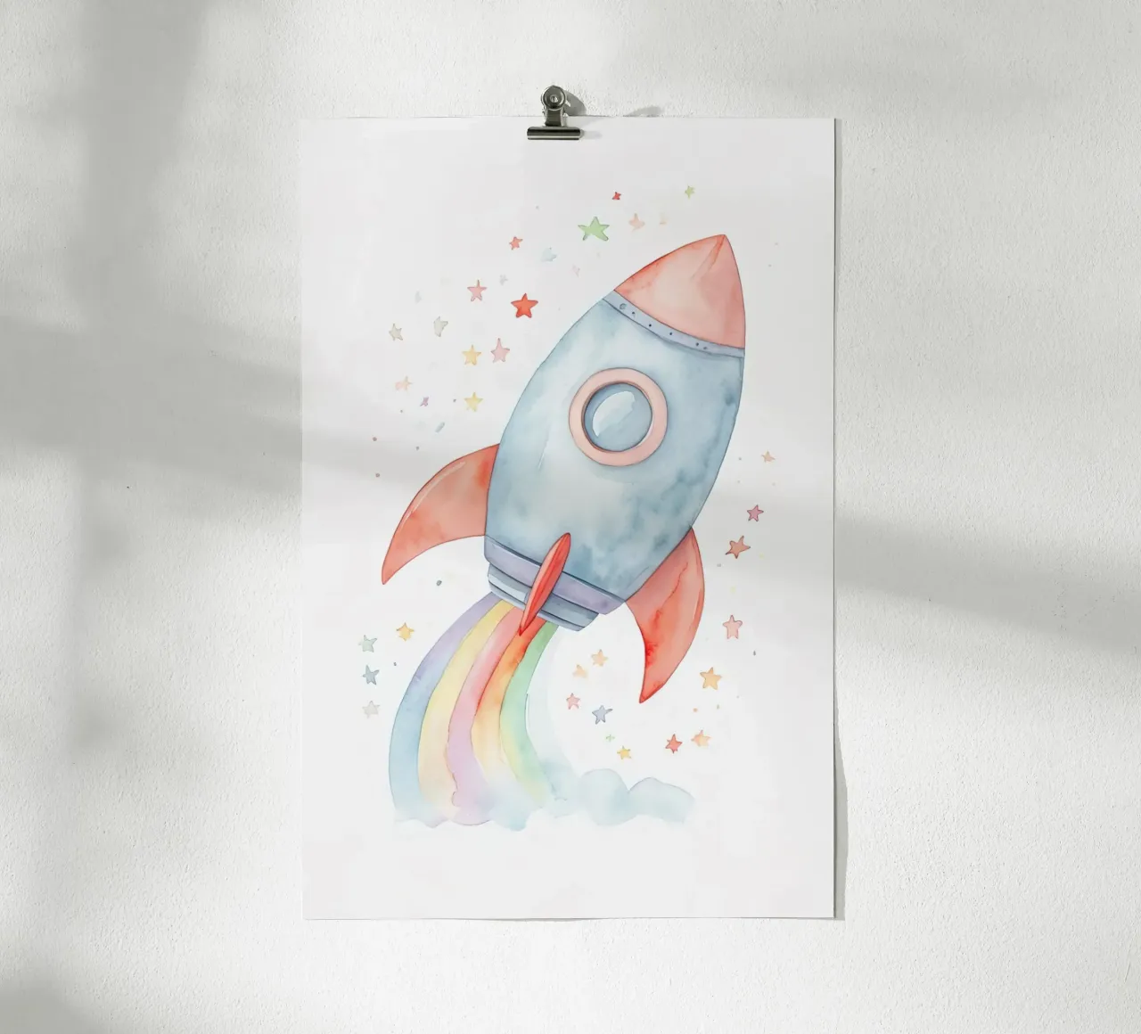 Rocket poster by 🎁 NOBELART