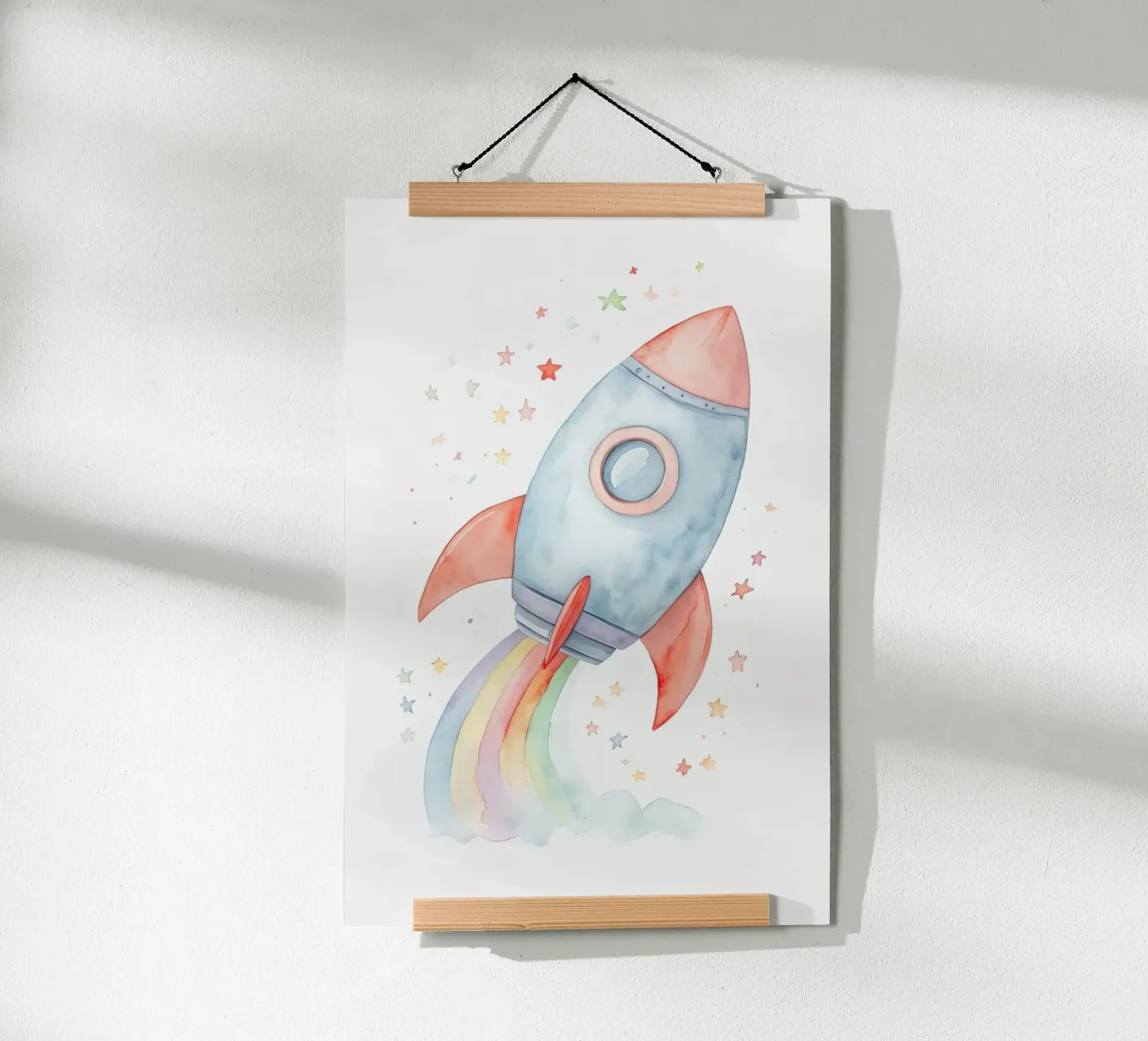 Rocket poster da 🎁 NOBELART