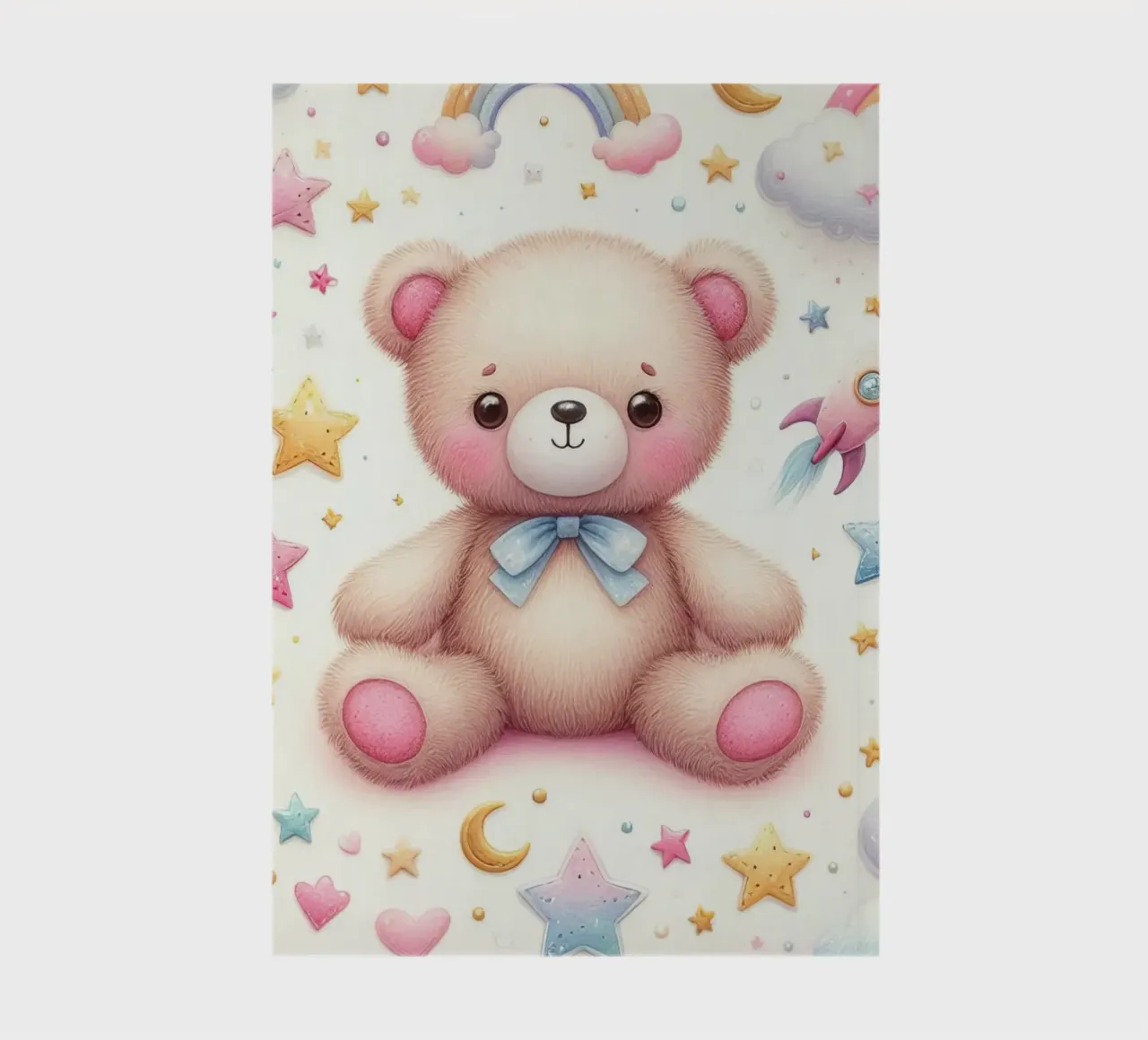 children's bear notebook by 🎁 ARTVI-SHOP