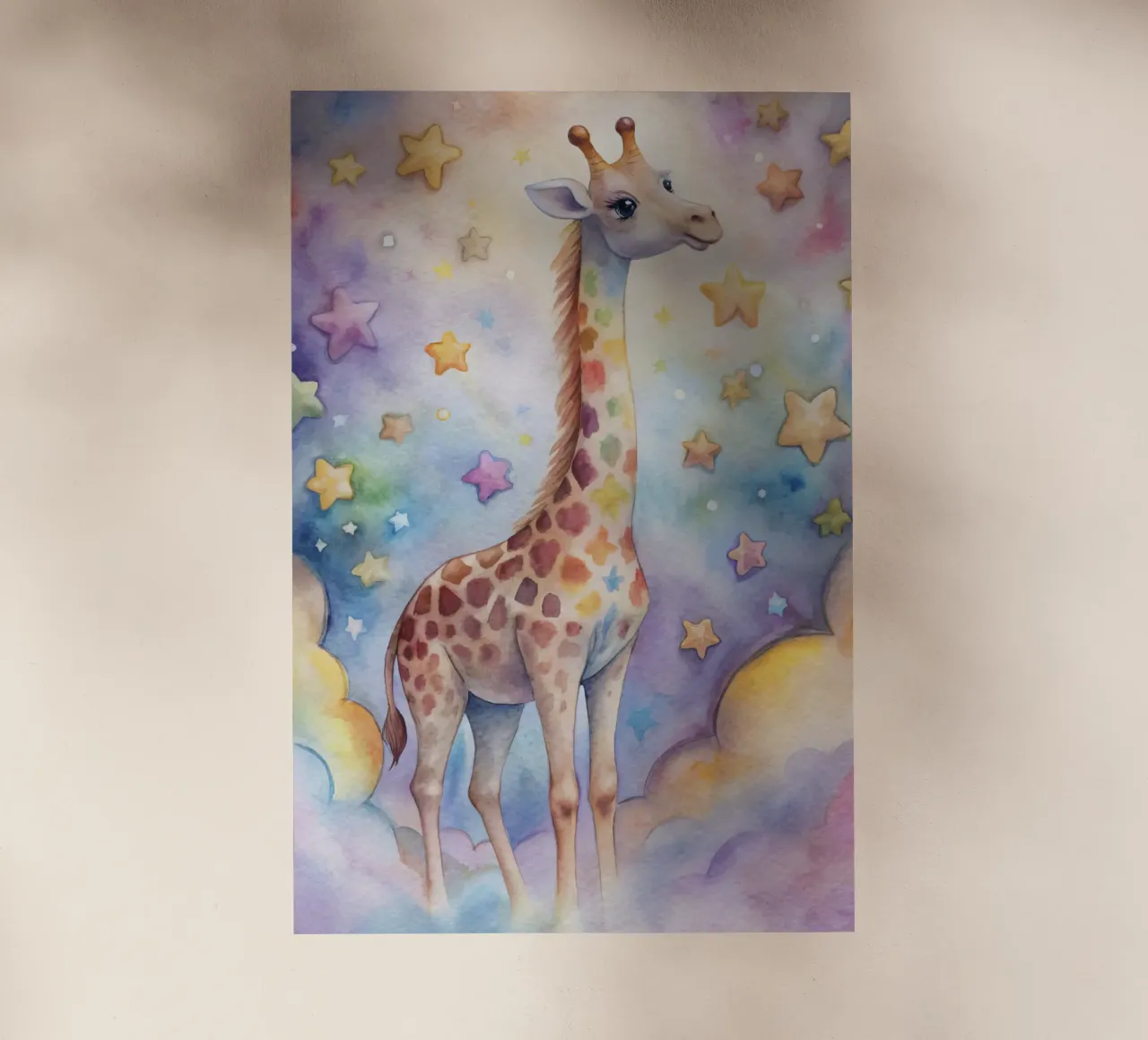 giraffa per bambini pellicola backlit da 🎁 ARTVI-SHOP