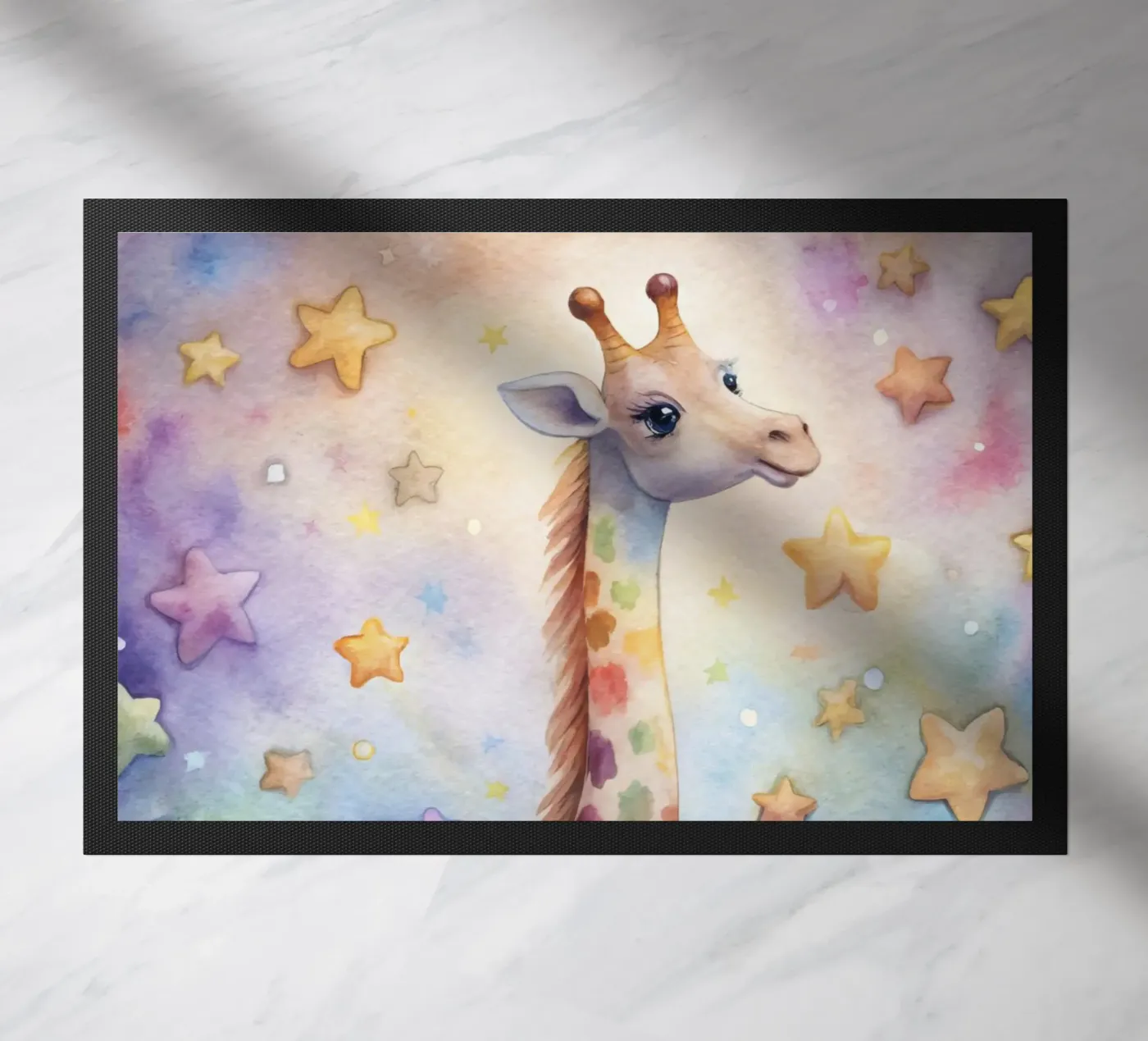 kindergiraffe deurmat van 🎁 NOBELART
