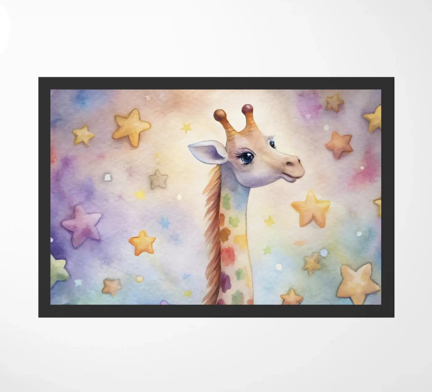 kindergiraffe deurmat van 🎁 NOBELART