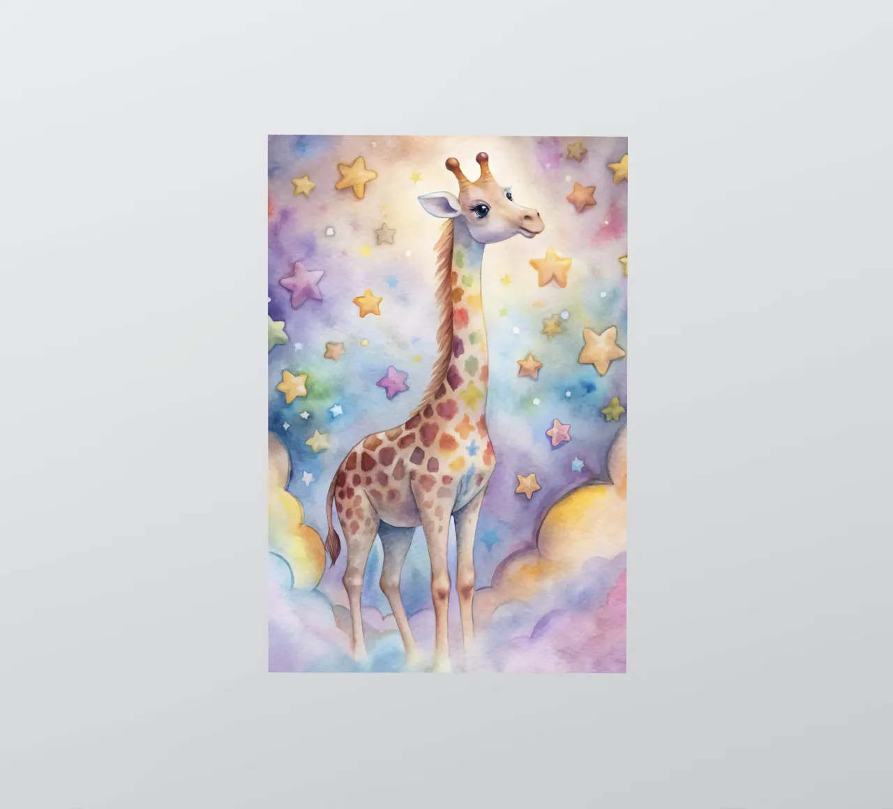 children's giraffe sticker by 🎁 ARTVI-SHOP