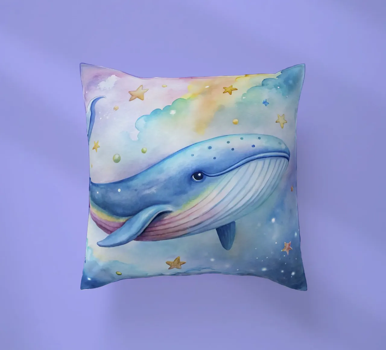 child whale decorative cushion by 🎁 ARTVI-SHOP