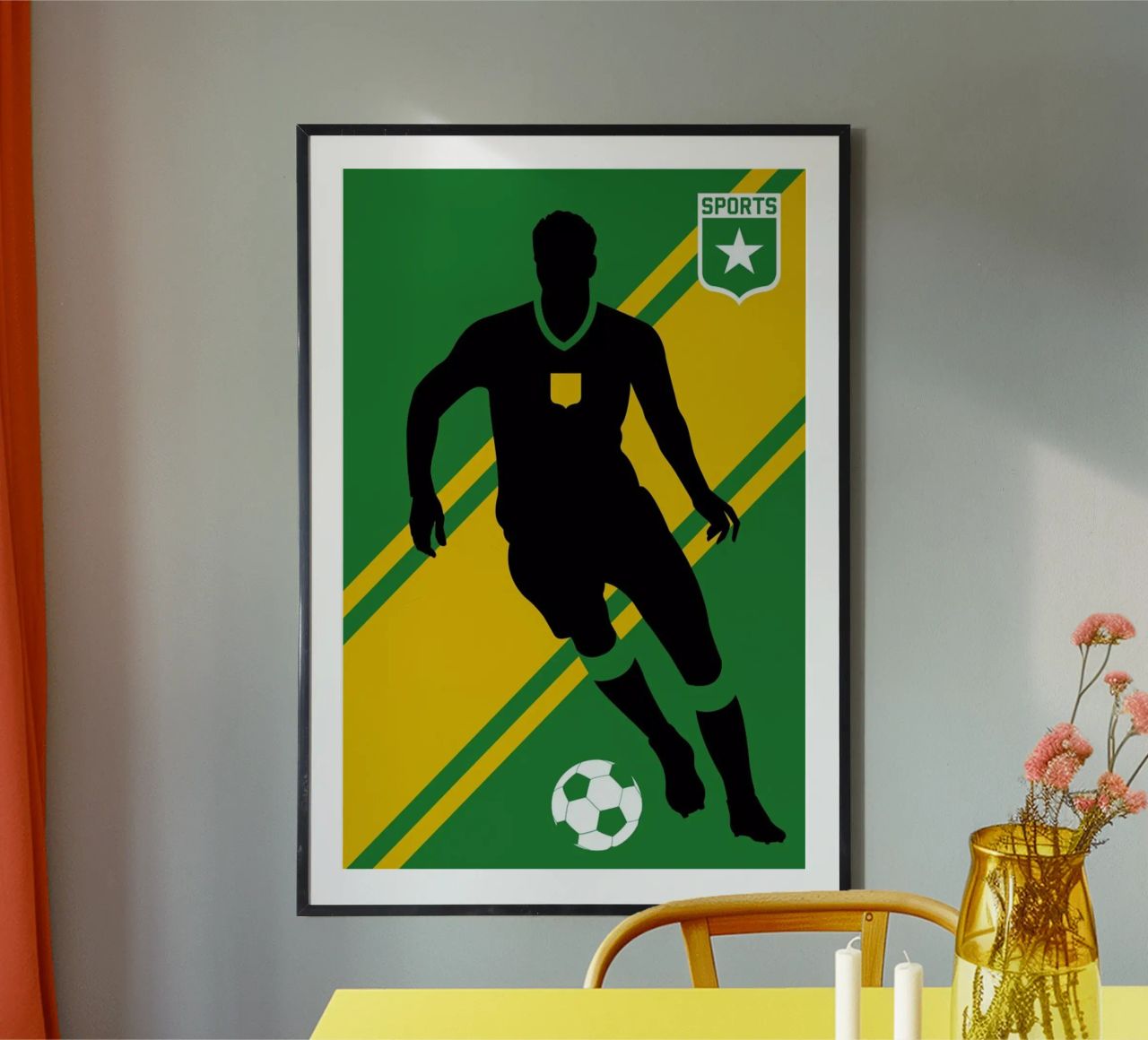 Football poster de Bo Lundberg