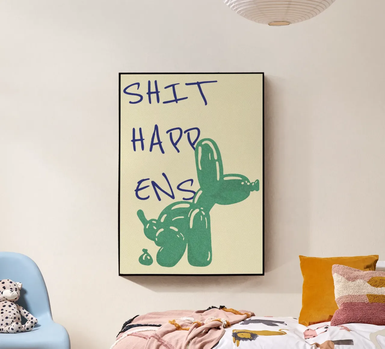 Shit Happens plexiglass da Studio Mooodz