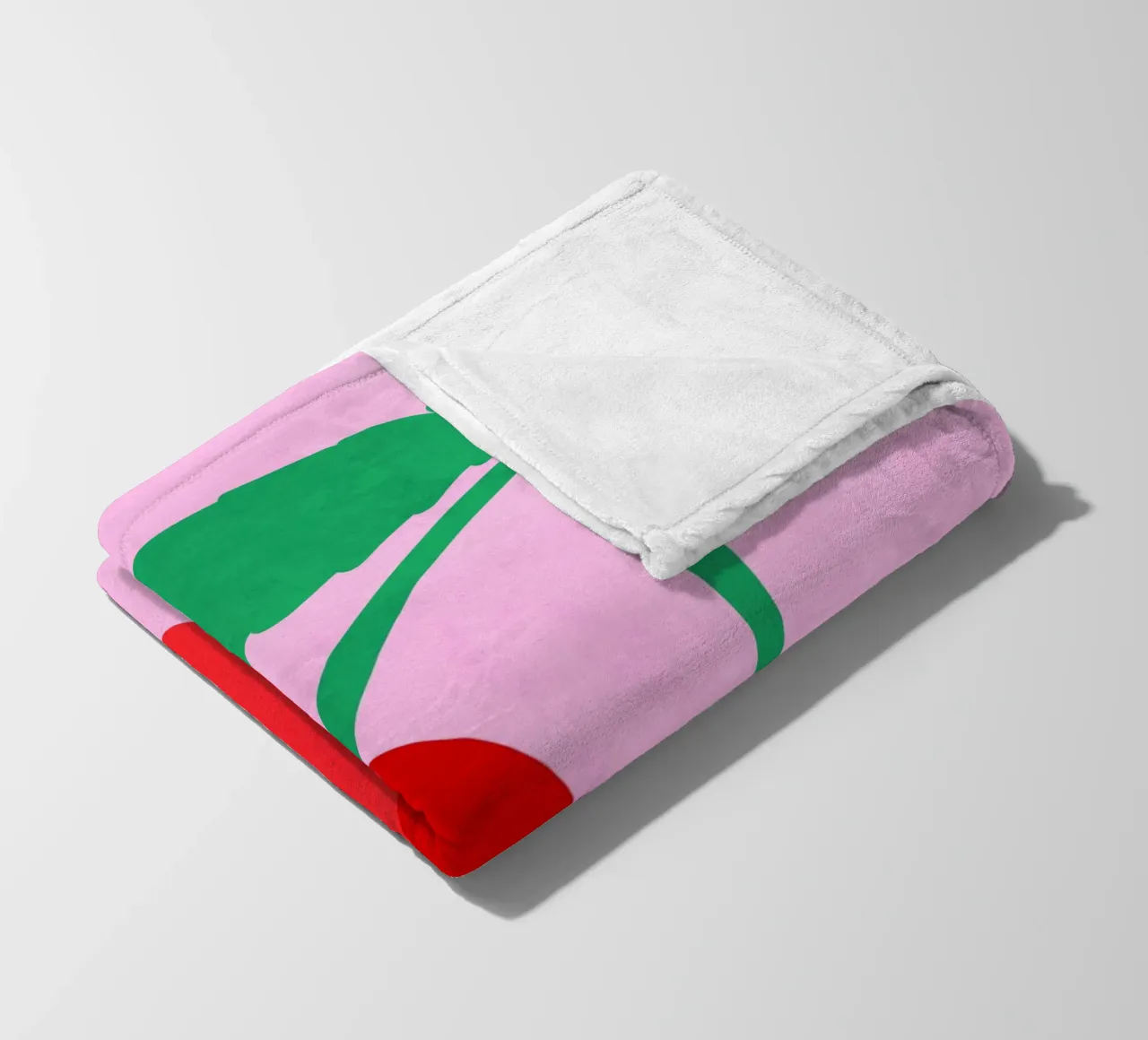 Coppia di ciliegie grandi con etichetta punzonata "Cherry Nice". coperta in pile da Dominique Vari