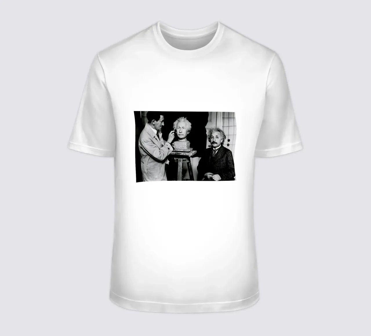 Albert Einstein Portrait t-shirt da Gallery Print and Art Limited