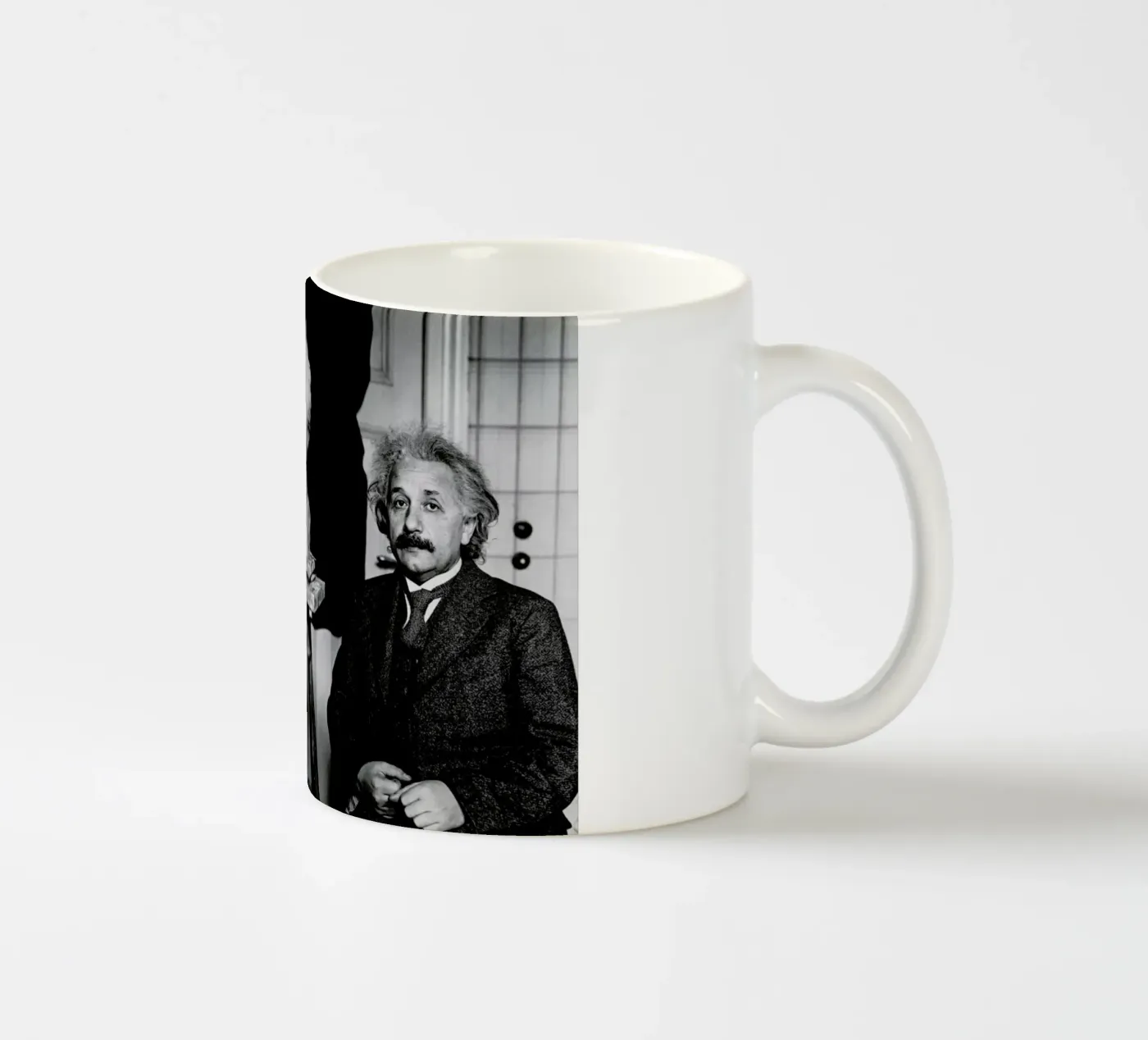 Albert Einstein Portrait ceramic mug by Gallery Print and Art Limited