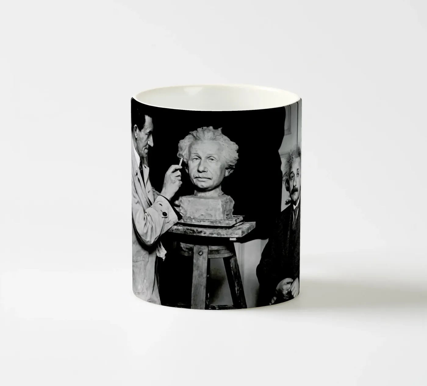 Albert Einstein Portrait ceramic mug by Gallery Print and Art Limited