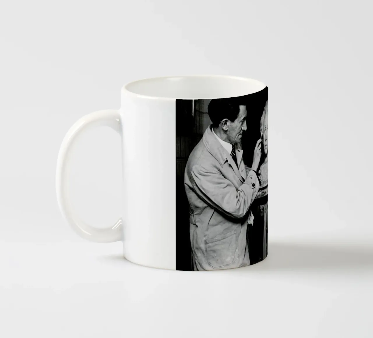 Albert Einstein Portrait tazza in ceramica da Gallery Print and Art Limited