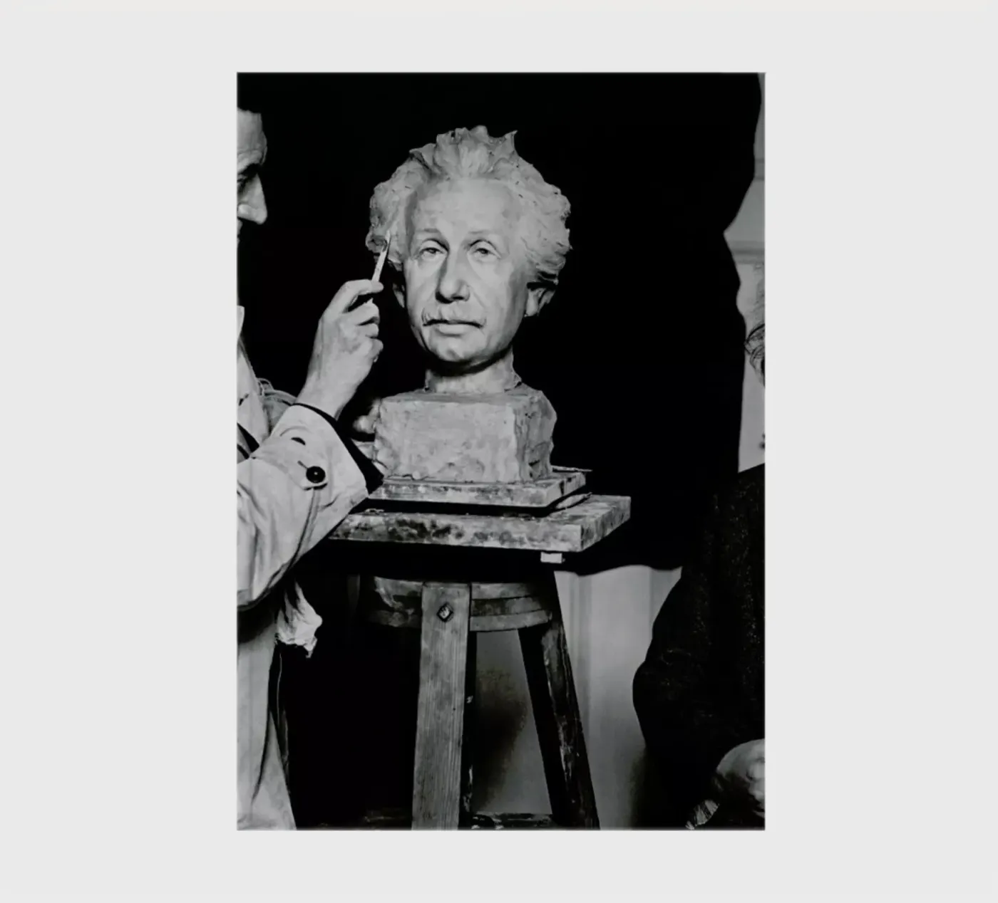 Albert Einstein Portrait notebook by Vintage Photography Archive