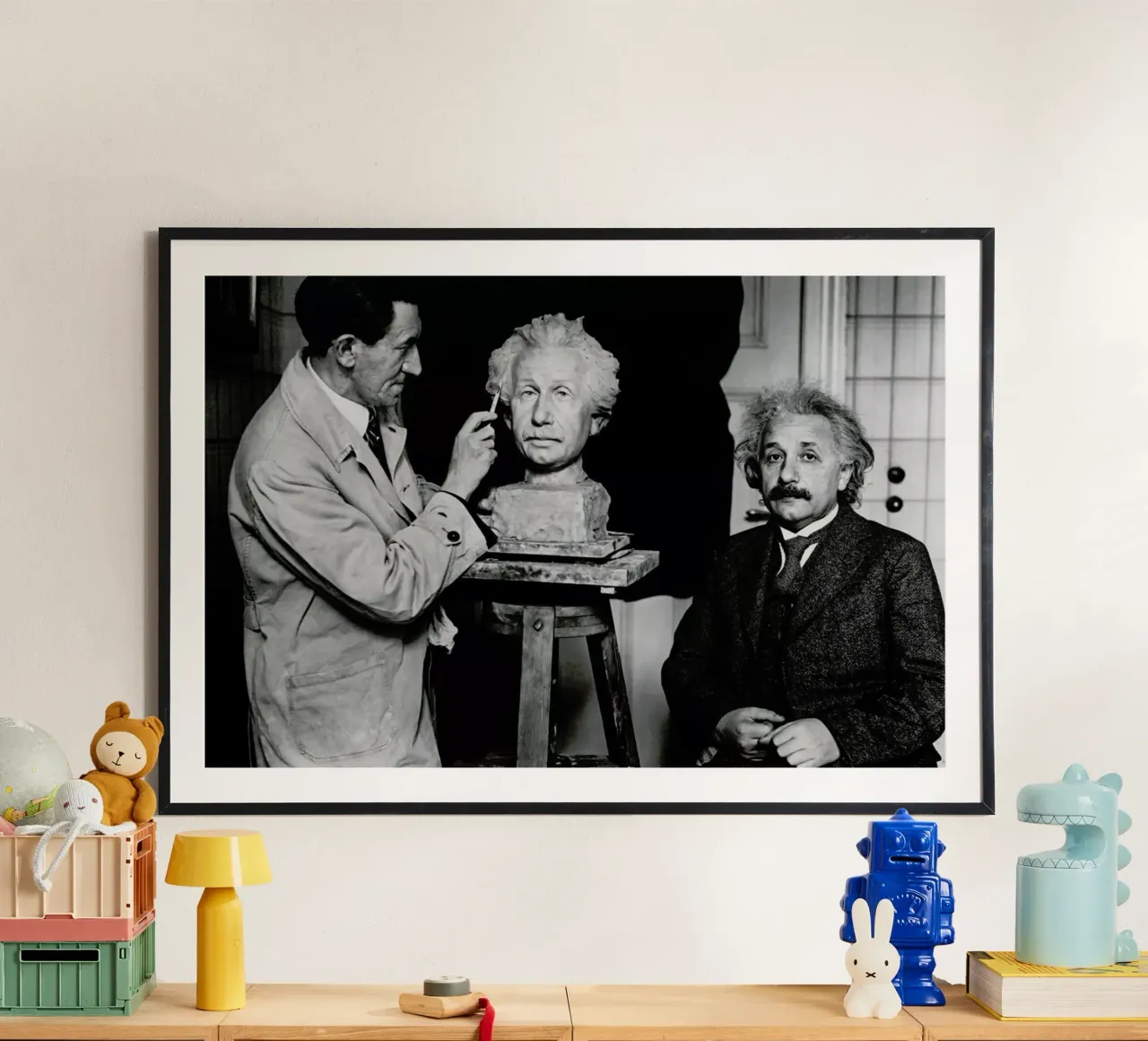 Albert Einstein Portrait poster da Gallery Print and Art Limited