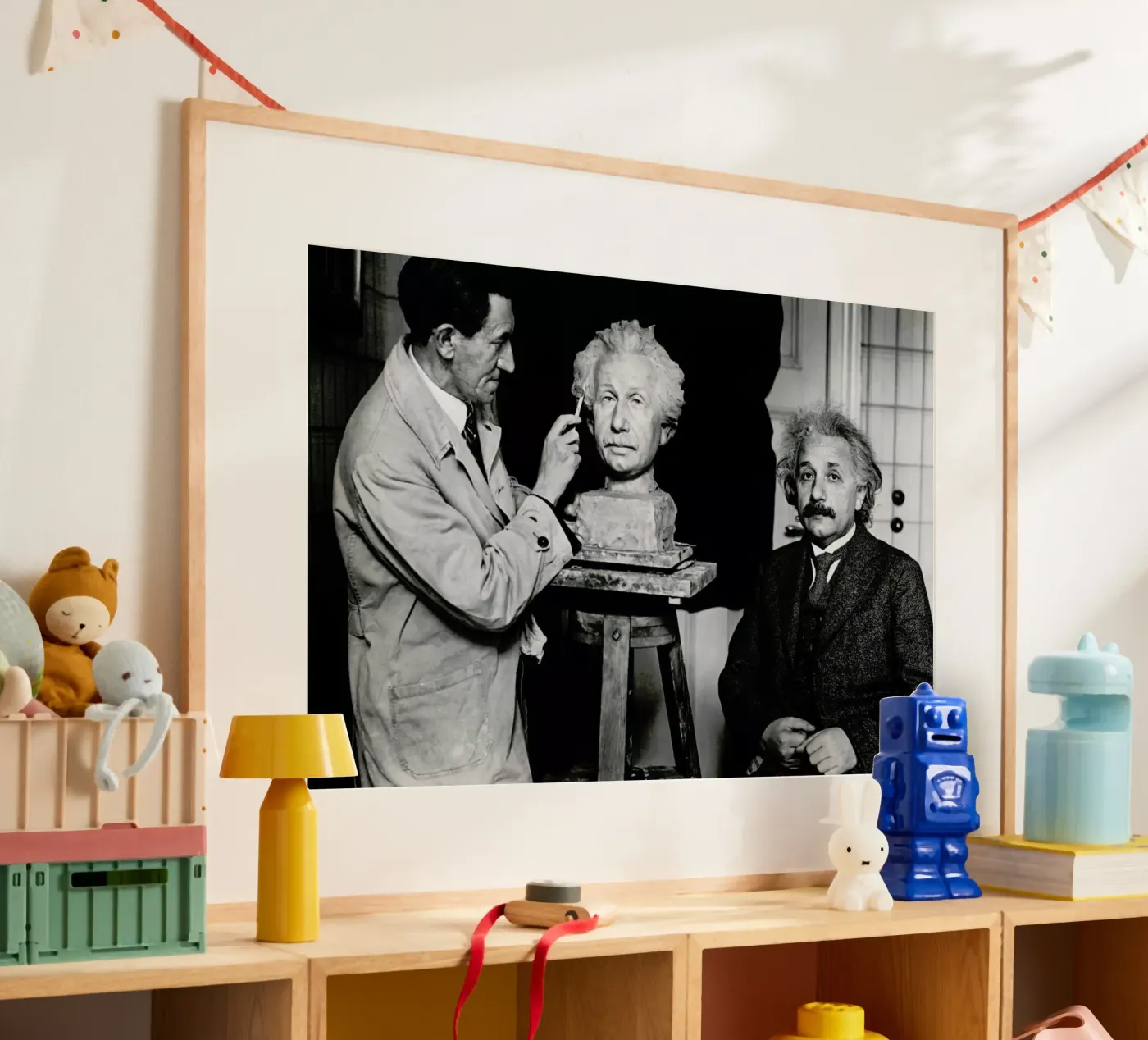 Albert Einstein Portrait poster by Gallery Print and Art Limited